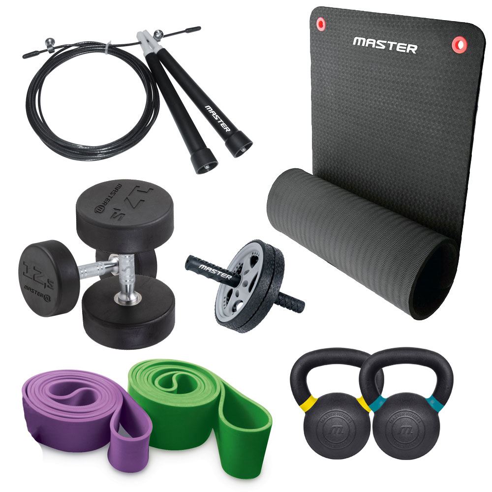 Master Fitness Home Gym 3 Paketti kotiharjoittelu