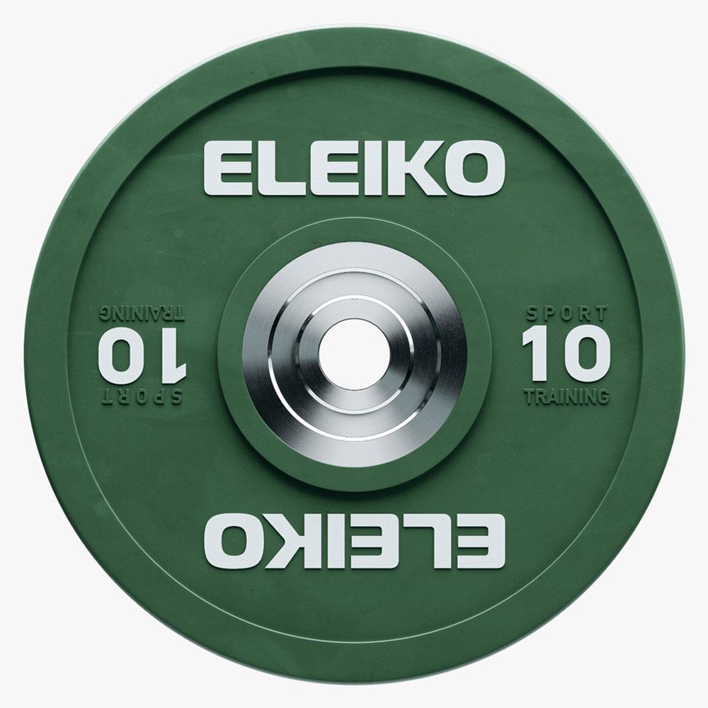 Eleiko Sport Training Plate Coloured (kappale) Levypainot Kumipäällyste