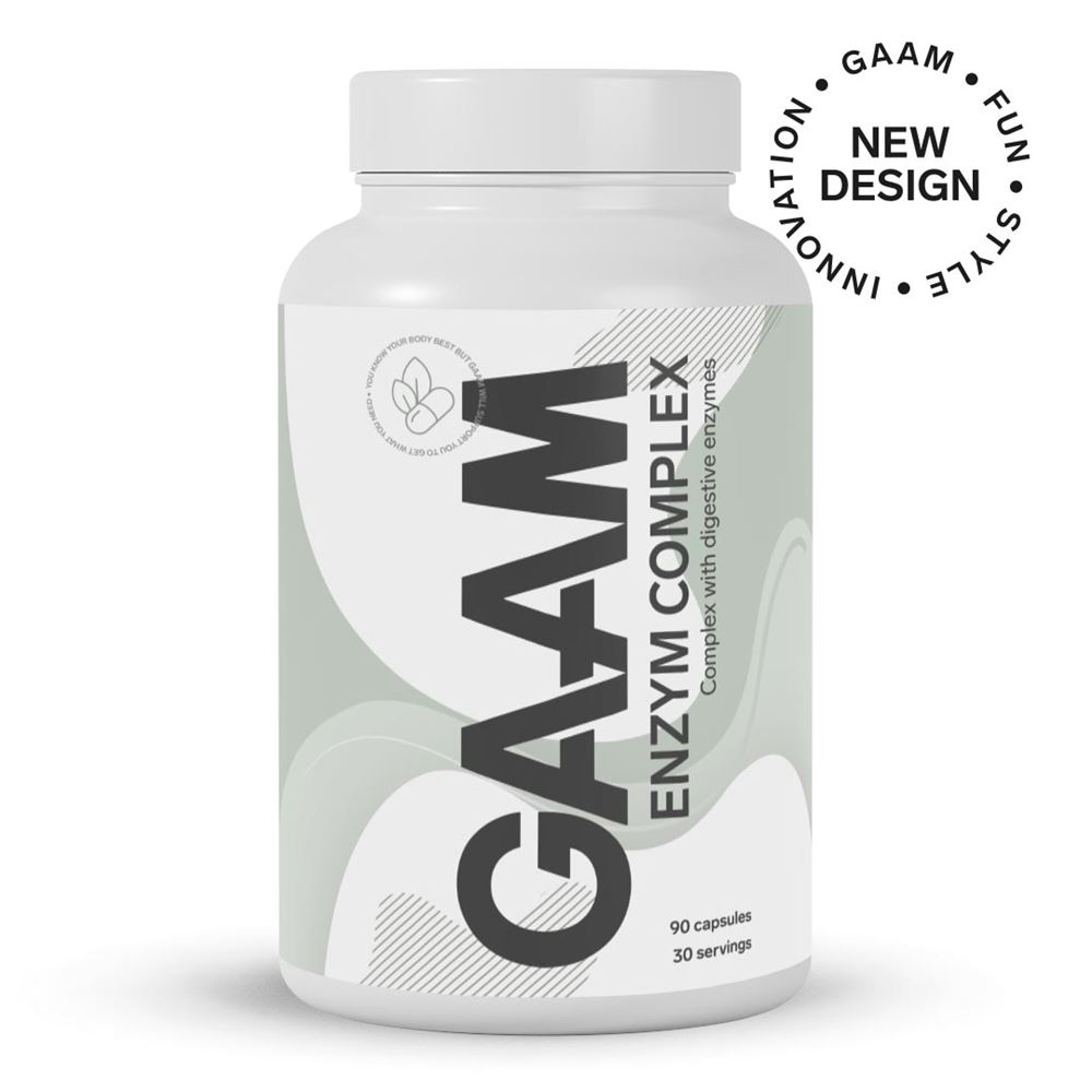 GAAM Enzym Complex, 90 caps, Kosttillskott