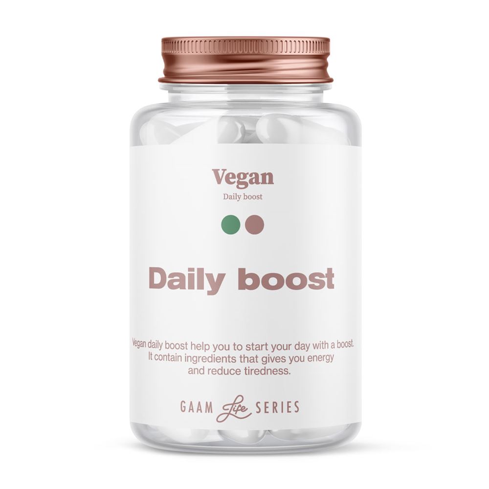 GAAM Life Series Vegan Daily boost 60 caps,Vitaminer