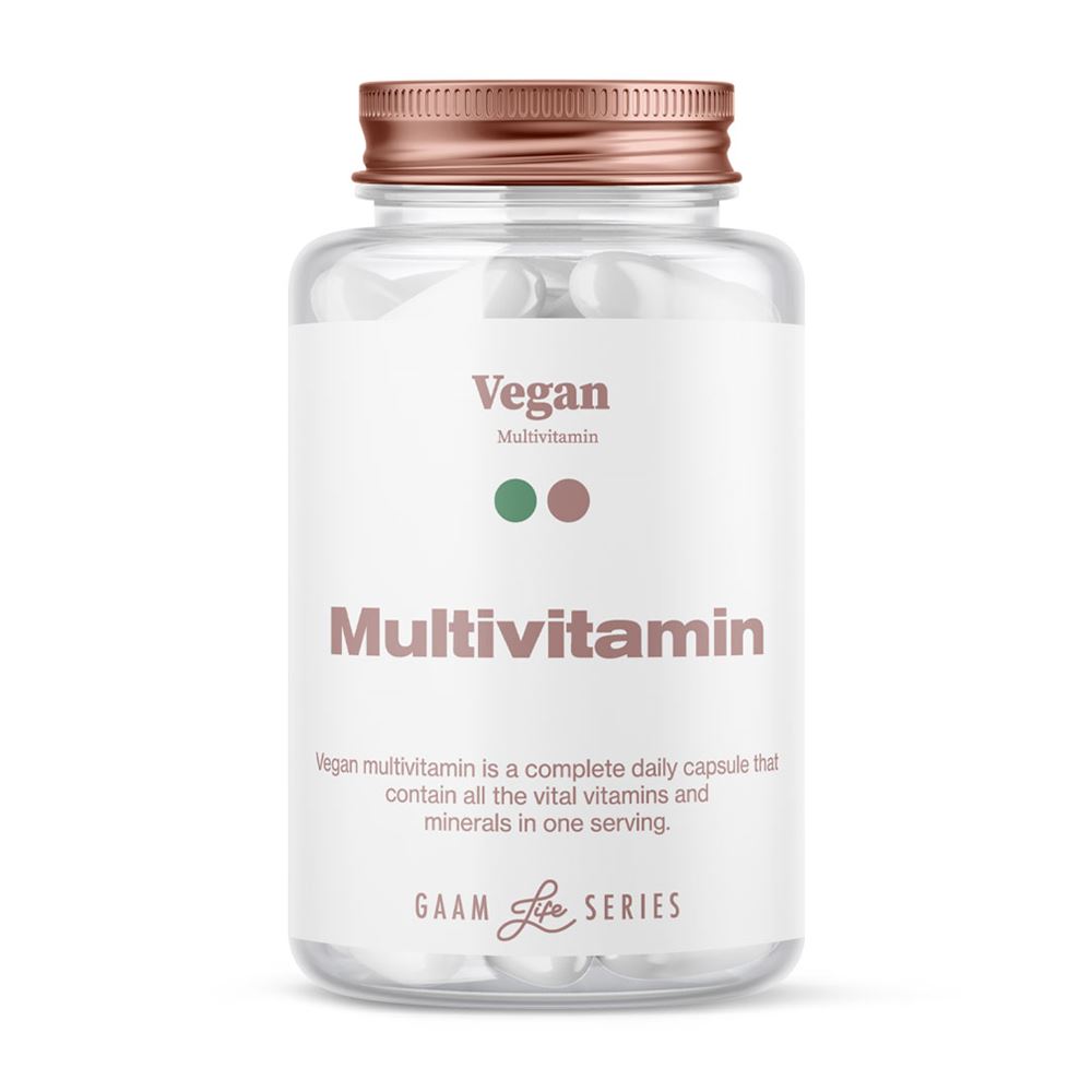 GAAM Life Series Vegan Multivitamin 60 caps Vitaminer