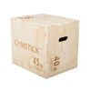 Gymstick WOODEN PLYOBOX 3-in-1 SMALL, CF redskab