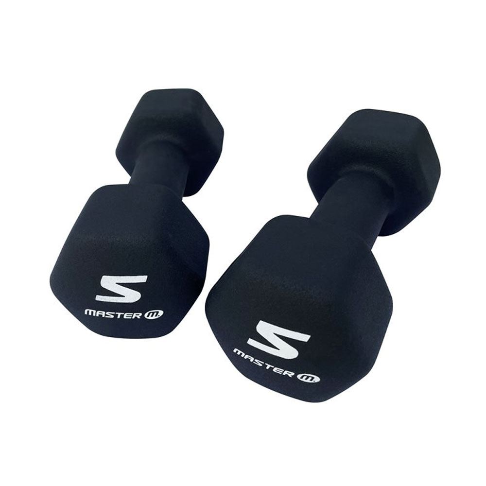 Master Fitness Neoprenhantlar i par, Hantlar Neoprene | Offcourt - Hemmaträning - Hantlar - Hantlar Neoprene/Vinyl | Padelspecialisterna