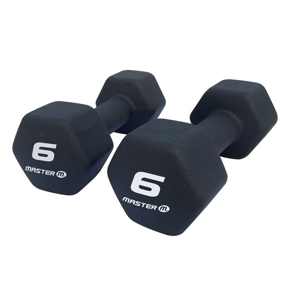 Master Fitness Neoprenhantlar i par, Hantlar Neoprene | Offcourt - Hemmaträning - Hantlar - Hantlar Neoprene/Vinyl | Padelspecialisterna