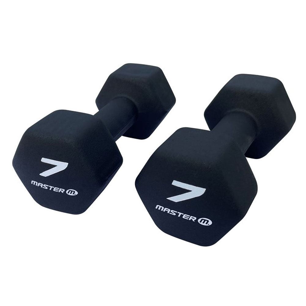 Master Fitness Neoprenhantlar i par, Hantlar Neoprene | Offcourt - Hemmaträning - Hantlar - Hantlar Neoprene/Vinyl | Padelspecialisterna