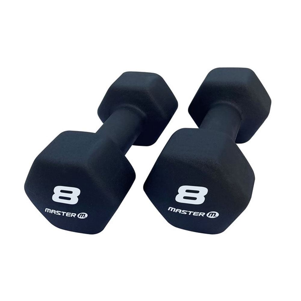 Master Fitness Neoprenhantlar i par, Hantlar Neoprene | Offcourt - Hemmaträning - Hantlar - Hantlar Neoprene/Vinyl | Padelspecialisterna