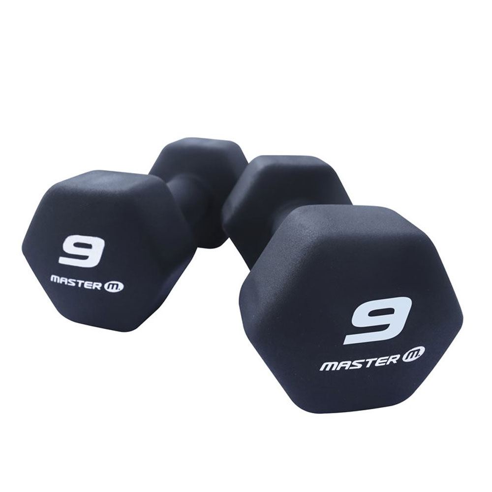 Master Fitness Neoprenhantlar i par, Hantlar Neoprene | Offcourt - Hemmaträning - Hantlar - Hantlar Neoprene/Vinyl | Padelspecialisterna