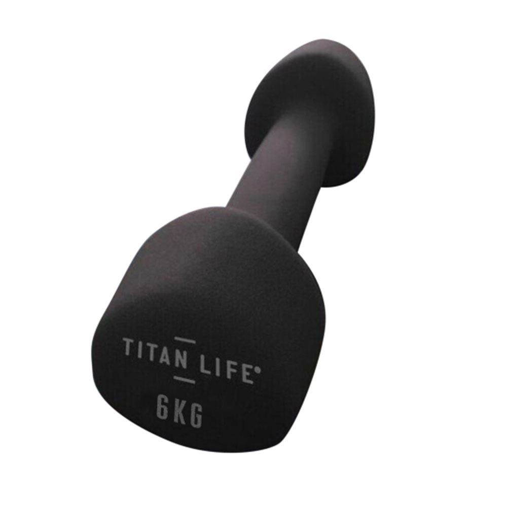 Titan Life PRO Dumbbell Aerobic Styckvis, Neoprenhantel, Manualer Neopren Vinyl