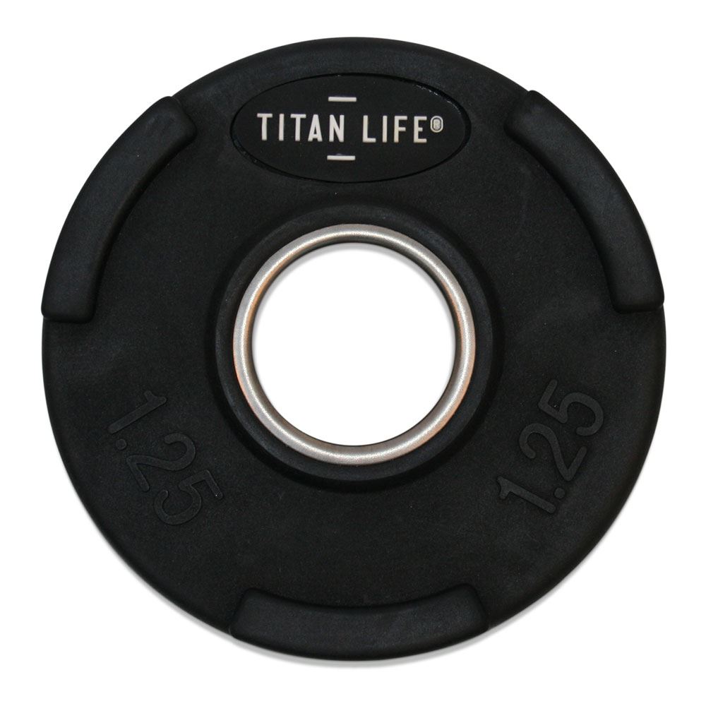 Titan Life PRO Pro Weight Disc Grip Rubber Viktskiva Gummerad