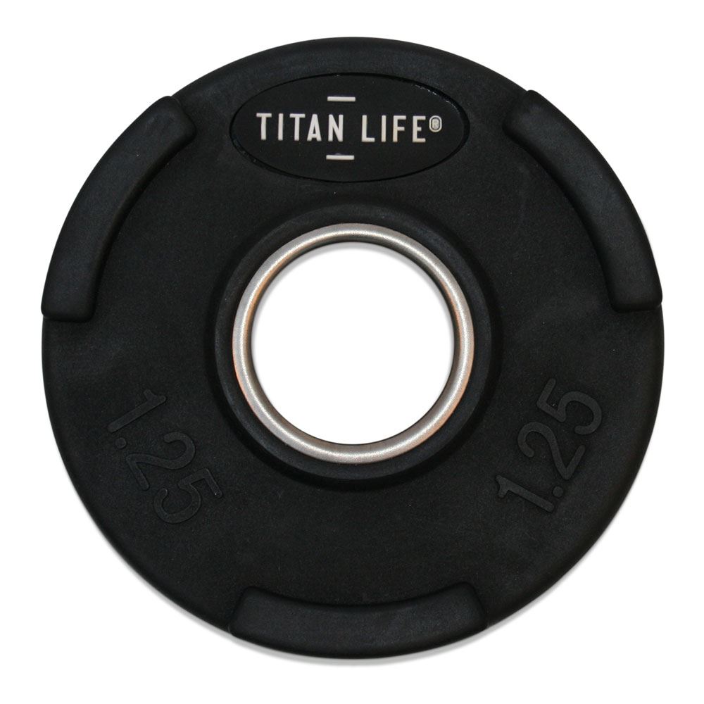 Titan Life PRO Pro Weight Disc Grip Rubber Viktskivor gummerade