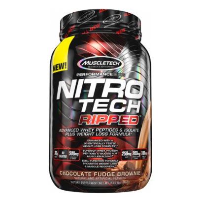 Muscletech Nitro-Tech Ripped 907 g Proteinpulver
