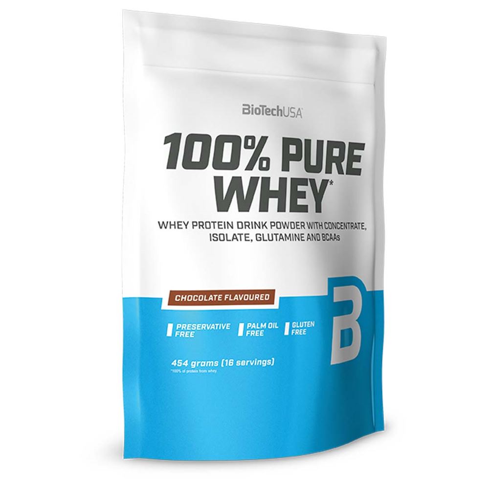 BioTechUSA 100% Pure Whey 454 g Proteinpulver