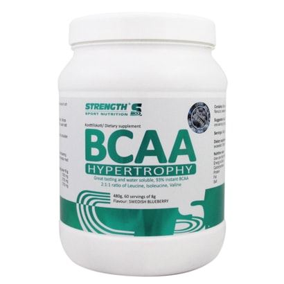 Strength Sport Nutrition Strength BCAA Hypertrophy 480 g Aminosyror