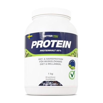 Better You Ärt & Havreprotein 1 kg Proteinpulver