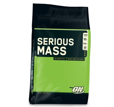 Optimum Nutrition Serious Mass 5,44 kg Gainer