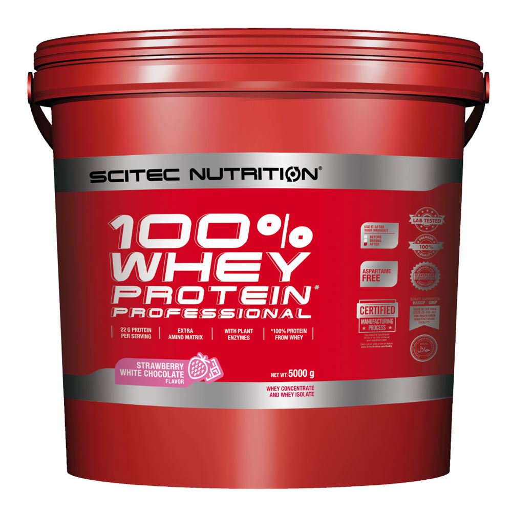 Scitec Nutrition 100% Whey Protein Professional 5 kg Proteinpulver