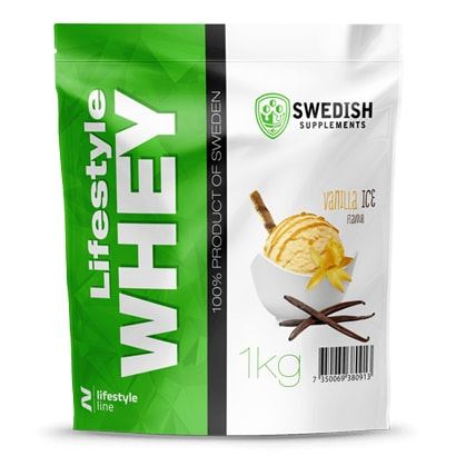 Swedish Supplements Lifestyle Whey 1 kg Proteinpulver