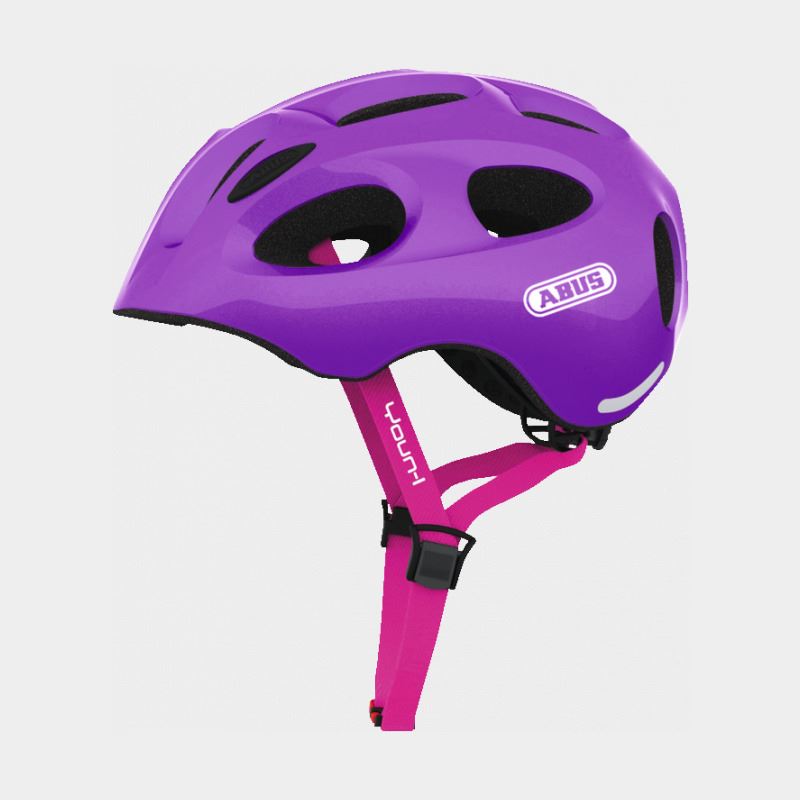 Abus Youn-I Sparkling Purple Cykelhjälm