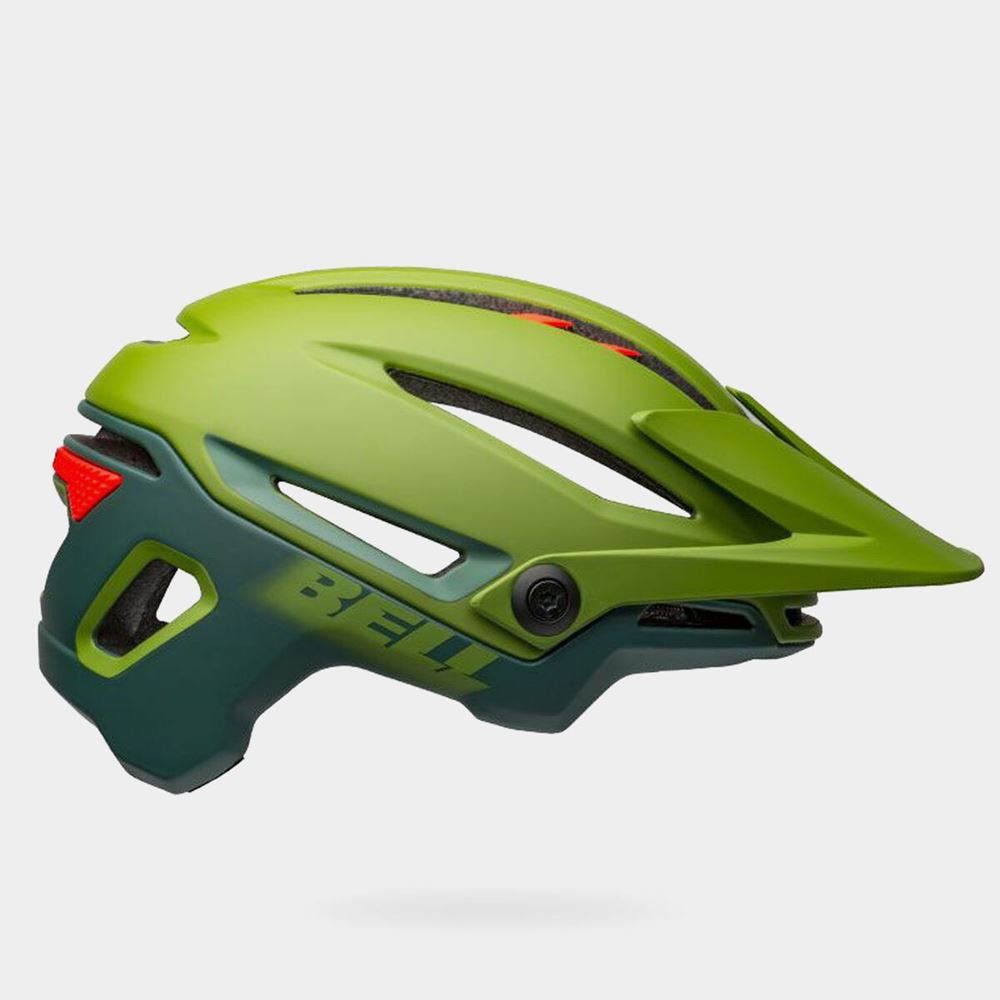 Bell Sixer MIPS Matte/Gloss Green/Infrared Cykelhjälm