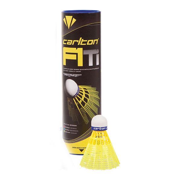 Carlton F1 Ti Yellow, Badmintonboll
