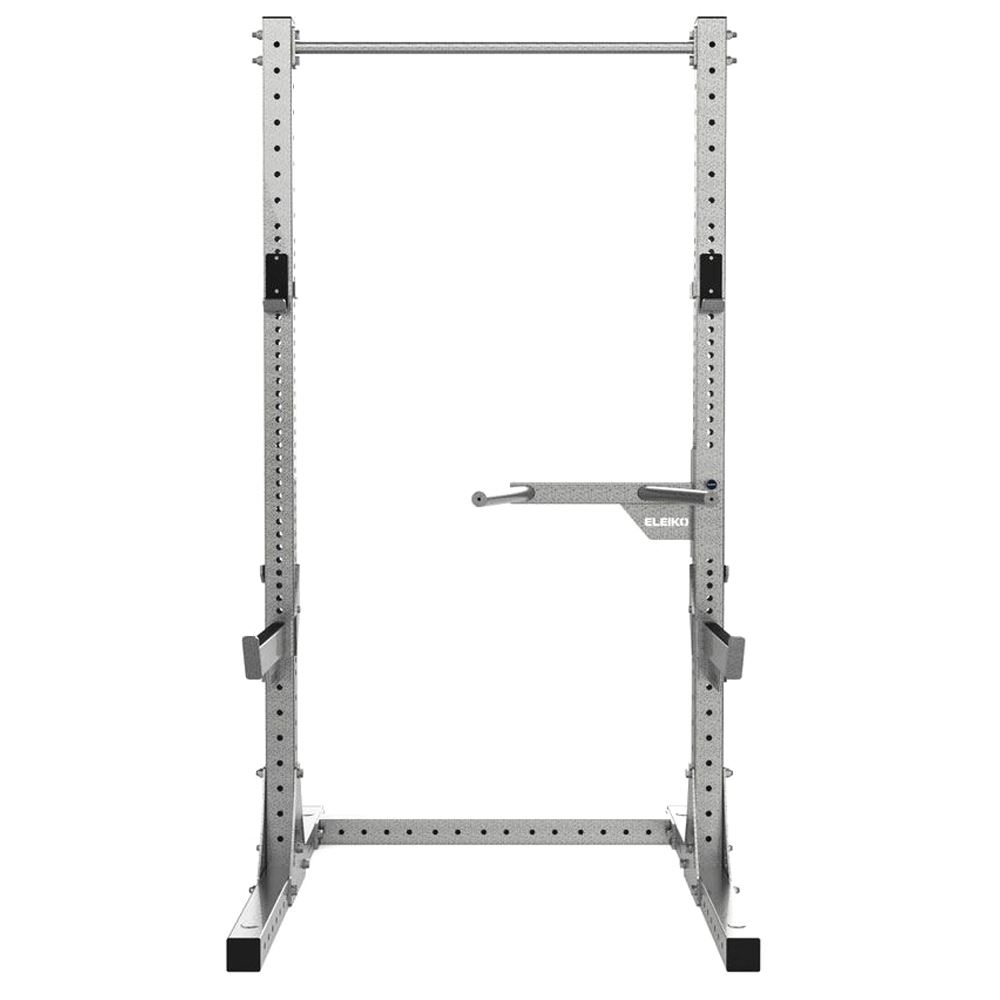 Eleiko XF 80 Half Rack with Pull-Up J-cups Safety Arms Power rackalv