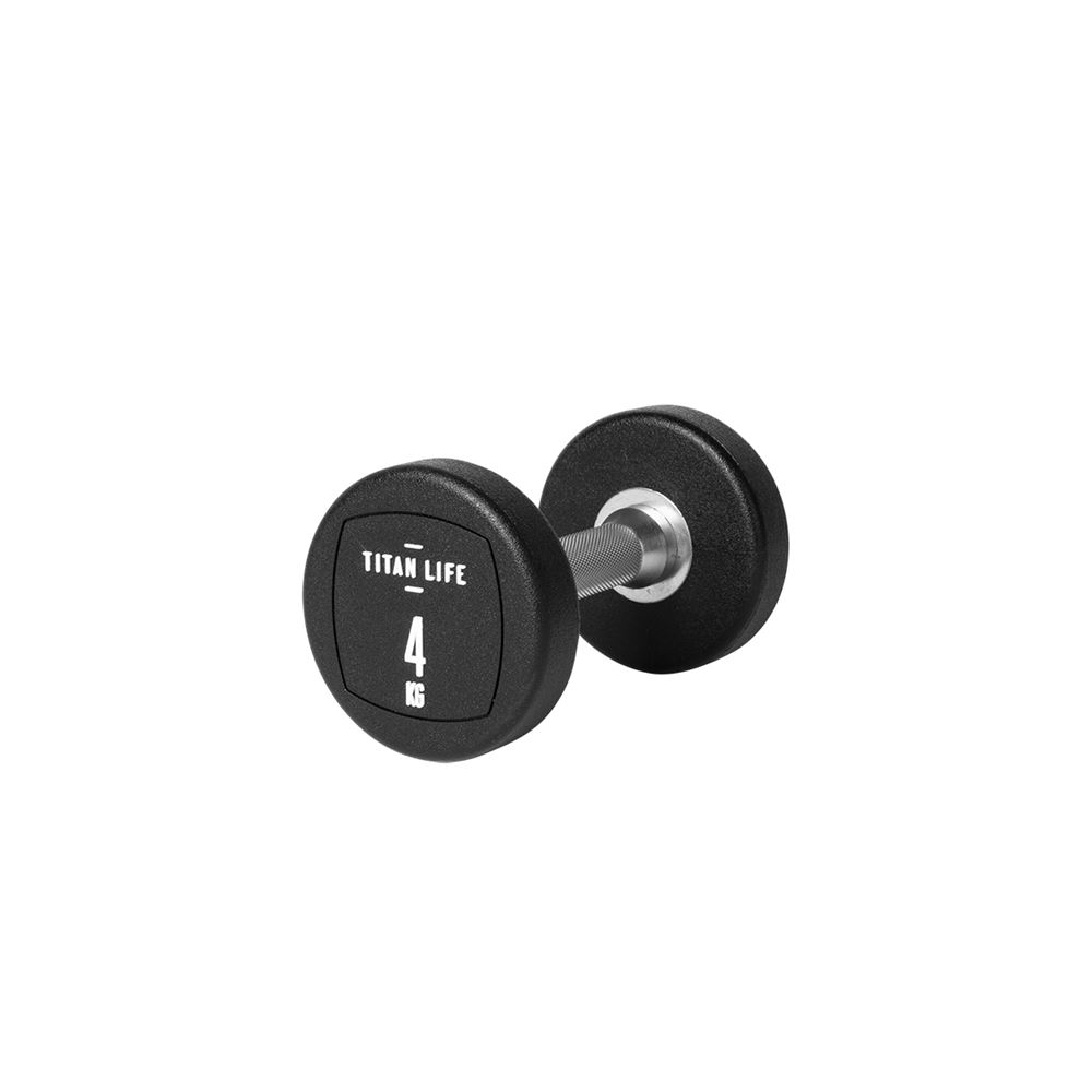 Titan Life PRO Dumbbell PU, Gummimanualer