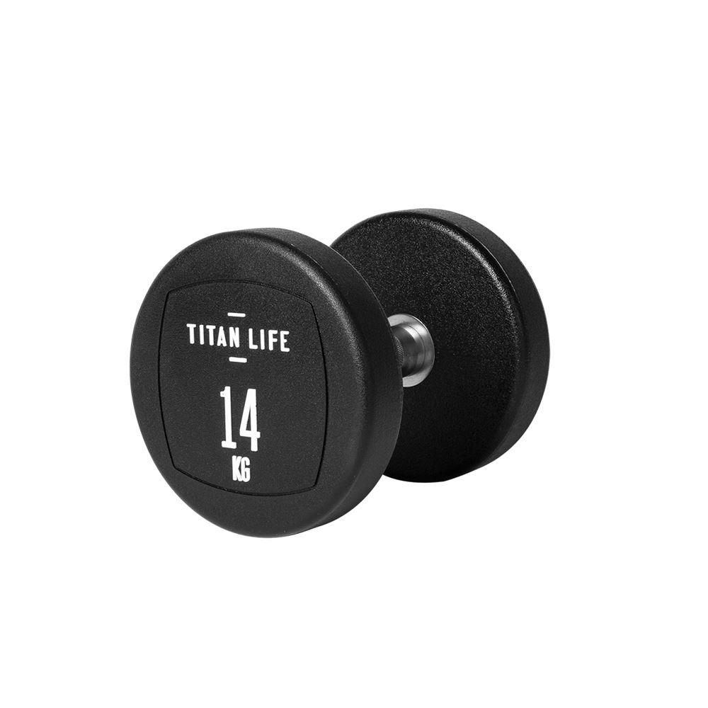 Titan Life PRO Dumbbell PU, Gummimanualer