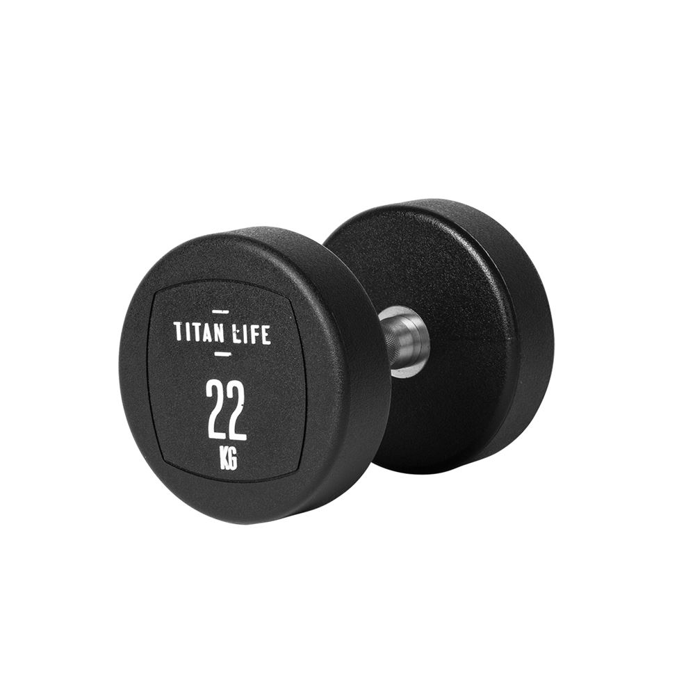Titan Life PRO Dumbbell PU, Gummimanualer