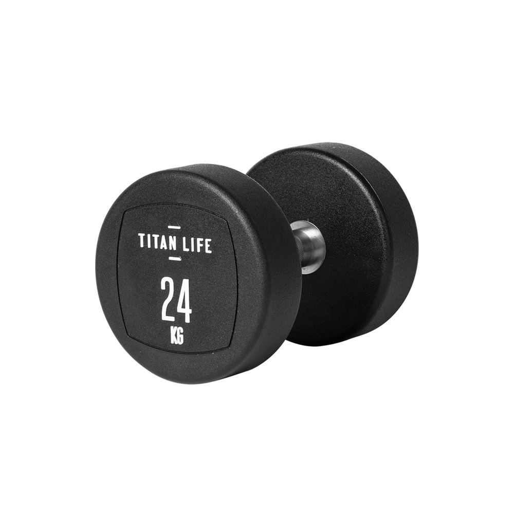 Titan Life PRO Dumbbell PU, Gummimanualer