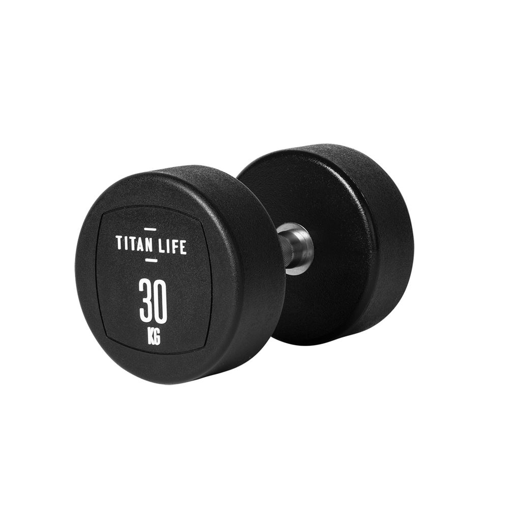Titan Life PRO Dumbbell PU, Gummimanualer