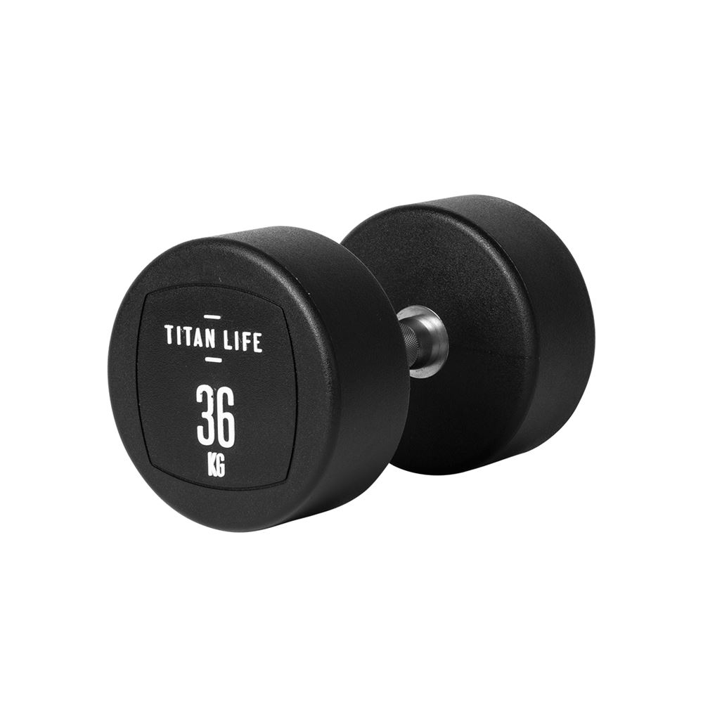 Titan Life PRO Dumbbell PU, Gummimanualer