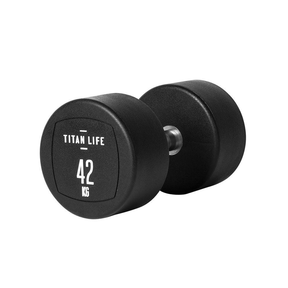 Titan Life PRO Dumbbell PU, Gummimanualer