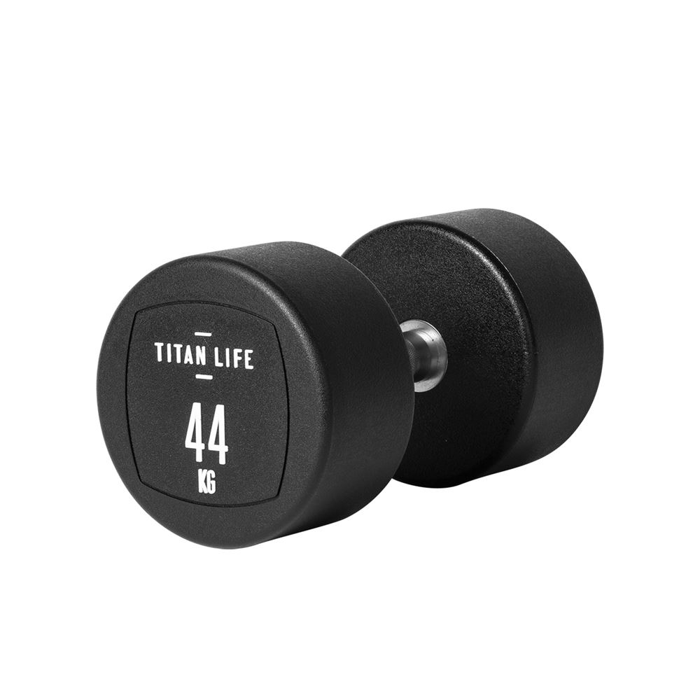 Titan Life PRO Dumbbell PU | Offcourt - Hemmaträning - Hantlar - Hantlar Gummi | Padelspecialisterna