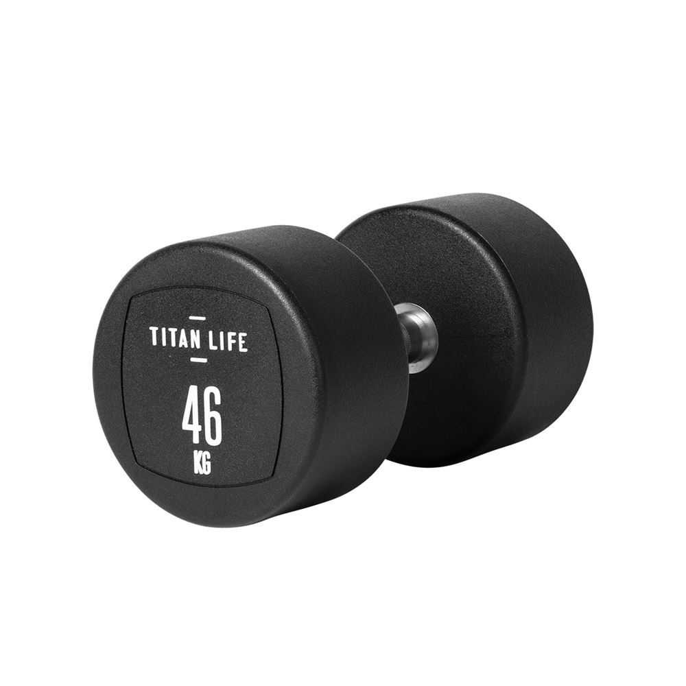 Titan Life PRO Dumbbell PU, Gummimanualer