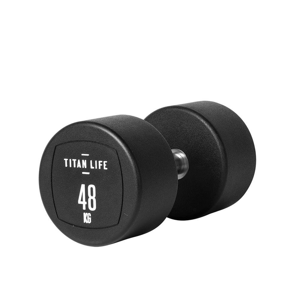 Titan Life PRO Dumbbell PU | Offcourt - Hemmaträning - Hantlar - Hantlar Gummi | Padelspecialisterna