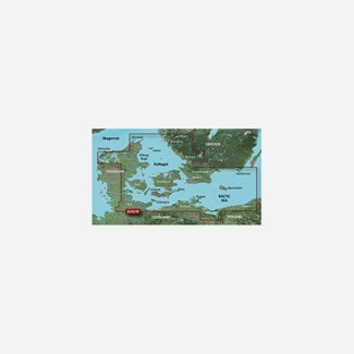 Garmin Tanska itä - Ruotsi kaakko - BlueChart g3 mSD / SD, Kartat & Ohjelmistot
