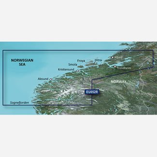 Garmin Sognefjorden-Svefjorden microSD™/SD™-kortti: HXEU052R, Kartat & Ohjelmistot