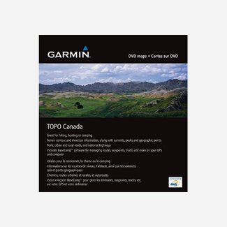 Garmin TOPO Kanada -Koko  Garmin microSD/SD card, Pyörätietokoneet tarvikkeet