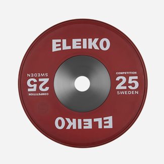 Eleiko IWF Weightlifting Competition Disc, Viktskiva Gummerad