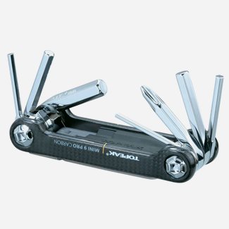 Topeak Mini 9 Pro, Miniverktyg, Svart, Cykelverktyg