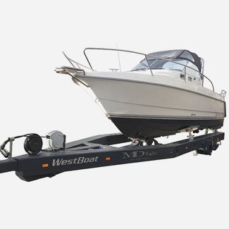 MD Trailer MD Hydraulvagn 17T, Båtvagn