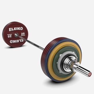 Eleiko IPF Powerlifting Competition Set 285 kg, Levytankosetit