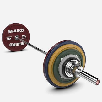 Eleiko IPF Powerlifting Competition Set 185 kg, Levytankosetit