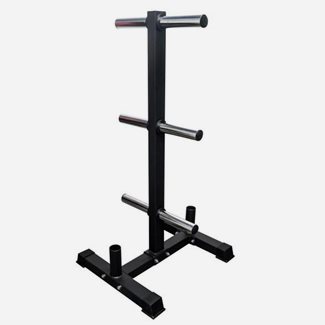 FitNord Bumper Weight rack with two barbell holders