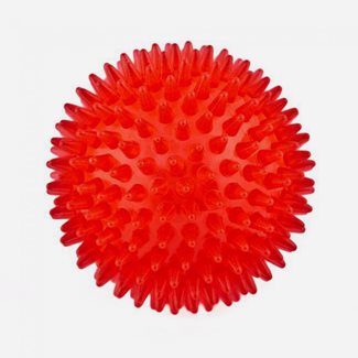 FitNord Spiky Massage ball 9 cm, red