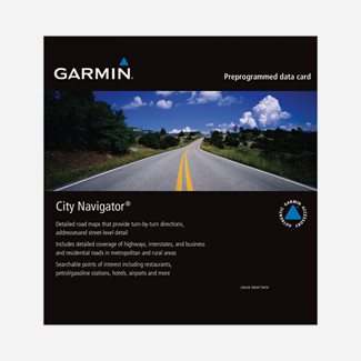 Garmin City Navigator Europa NT-microSD-/SD-kort