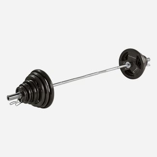 Tunturi Fitness 140 kg Olympic Tri-Grip Barbell Set, Levytankosetit