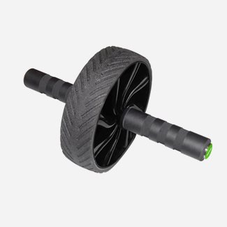 Tunturi Fitness Exercise Wheel Black, Træningshjul