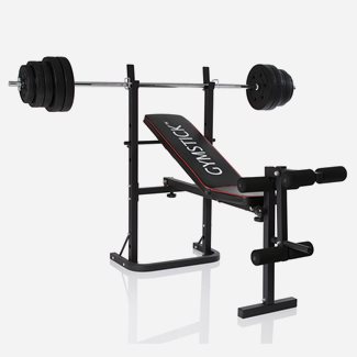 Gymstick Gymstick Weight Bench with 40kg Set