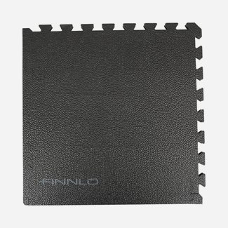 Finnlo Floor Mat 6 pieces black, professional